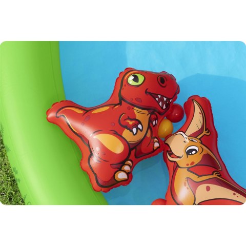 Bestway Plac zabaw dmuchany Jurassic 241 x 140 x 137 cm Bestway 53160 Bestway Plac zabaw dmuchany Jurassic 241 x 140 x 137 cm Bestway 53160