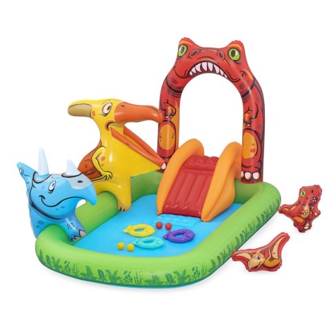 Bestway Plac zabaw dmuchany Jurassic 241 x 140 x 137 cm Bestway 53160 Bestway Plac zabaw dmuchany Jurassic 241 x 140 x 137 cm Bestway 53160