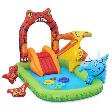 Bestway Plac zabaw dmuchany Jurassic 241 x 140 x 137 cm Bestway 53160 Bestway Plac zabaw dmuchany Jurassic 241 x 140 x 137 cm Bestway 53160