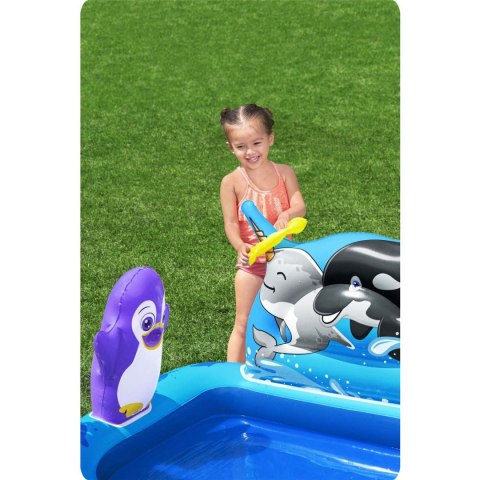 Bestway Plac zabaw dmuchany Polar Pals 134 x 131 x 73 cm Bestway 53156 Bestway Plac zabaw dmuchany Polar Pals 134 x 131 x 73 cm Bestway 53156