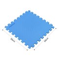 Dmuchane Mata piankowa pod basen puzzle 50 x 50 cm 8 szt