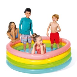 Intex Basen dmuchany Tęcza 4 pierścienie 168 x 46 cm INTEX 56441