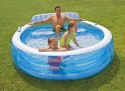 Intex Basen dmuchany z ławeczką 229 x 218 x 79 cm INTEX 57190