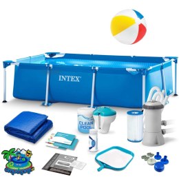 Intex Basen ogrodowy stelażowy 220 x 150 x 60 cm 15w1 INTEX 28270