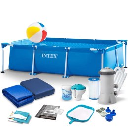 Intex Basen ogrodowy stelażowy 260 x 160 x 65 cm 15w1 INTEX 28271