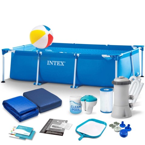 Intex Basen ogrodowy stelażowy 260 x 160 x 65 cm 15w1 INTEX 28271 Intex Basen ogrodowy stelażowy 260 x 160 x 65 cm 15w1 INTEX 28271