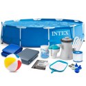 Intex Basen ogrodowy stelażowy 305 x 76 cm 15w1 INTEX 28202