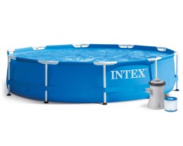 Intex Basen ogrodowy stelażowy 305 x 76 cm 15w1 INTEX 28202