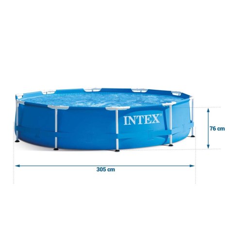 Intex Basen ogrodowy stelażowy 305 x 76 cm 6w1 INTEX 28200 Intex Basen ogrodowy stelażowy 305 x 76 cm 6w1 INTEX 28200