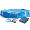 Intex Basen ogrodowy stelażowy 366 x 76 cm 6w1 INTEX 28210