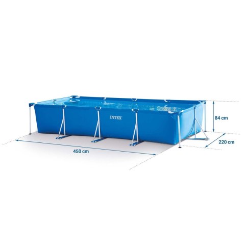 Intex Basen ogrodowy stelażowy 450 x 220 x 84 cm 15w1 INTEX 28273 Intex Basen ogrodowy stelażowy 450 x 220 x 84 cm 15w1 INTEX 28273