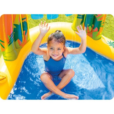 Intex Plac zabaw Dinozaury ze zjeżdżalnią 249 x 191 x 109 cm INTEX 57444 Intex Plac zabaw Dinozaury ze zjeżdżalnią 249 x 191 x 109 cm INTEX 57444
