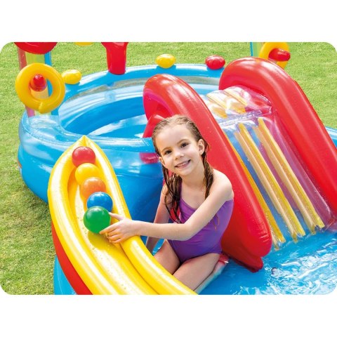 Intex Plac zabaw dmuchany Tęcza 297 x 193 x 135 cm INTEX 57453 Intex Plac zabaw dmuchany Tęcza 297 x 193 x 135 cm INTEX 57453