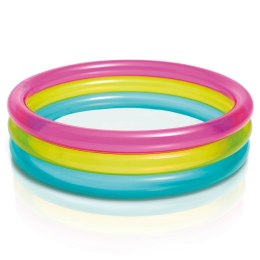 Intex Basen dmuchany Tęcza 3 pierścienie 86 x 25 cm INTEX 57104
