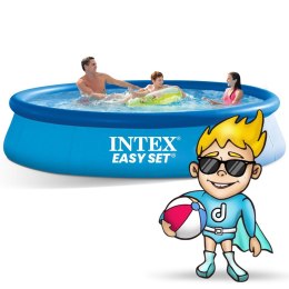 Intex Basen ogrodowy rozporowy 396 x 84 cm INTEX 28143 2W1