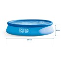 Intex Basen ogrodowy rozporowy 396 x 84 cm INTEX 28143 2W1