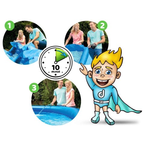 Intex Basen ogrodowy rozporowy 396 x 84 cm INTEX 28143 Intex Basen ogrodowy rozporowy 396 x 84 cm INTEX 28143