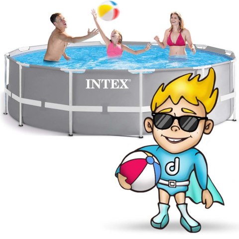 Intex Basen ogrodowy stelażowy 366 x 99 cm 17w1 INTEX 26716 Intex Basen ogrodowy stelażowy 366 x 99 cm 17w1 INTEX 26716