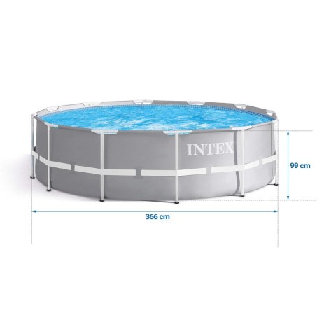 Intex Basen ogrodowy stelażowy 366 x 99 cm 17w1 INTEX 26716 Intex Basen ogrodowy stelażowy 366 x 99 cm 17w1 INTEX 26716