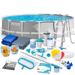 Intex Basen ogrodowy stelażowy 427 x 107 cm 21w1 INTEX 26720