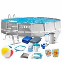 Intex Basen ogrodowy stelażowy 457 x 107 cm 18w1 INTEX 26724
