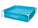 Intex Basen stelażowy Mini dla dzieci turkusowy 122 x 122 x 30 cm INTEX 57173