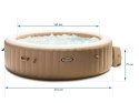 Intex Dmuchane SPA z hydromasażem 6 osobowe zestaw INTEX 28428