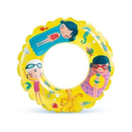 Intex Kółko do pływania średnica 61 cm INTEX 59242 żółty