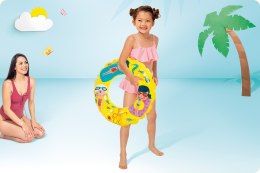 Intex Kółko do pływania średnica 61 cm INTEX 59242 żółty
