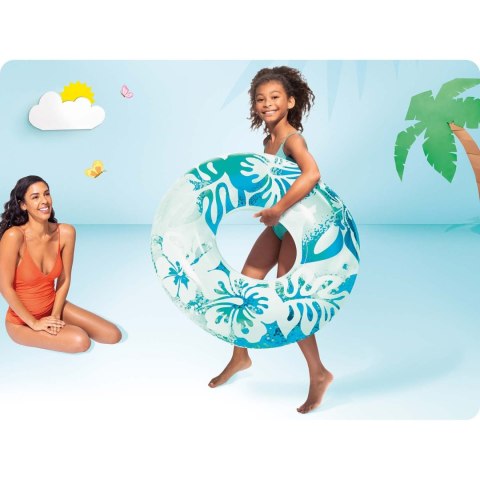 Intex Kółko do pływania średnica 91 cm 3 kolory INTEX 59251 niebieski Intex Kółko do pływania średnica 91 cm 3 kolory INTEX 59251 niebieski
