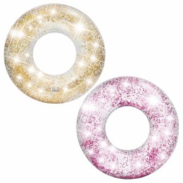 Intex Koło do pływania brokatowe INTEX 56274 różowy