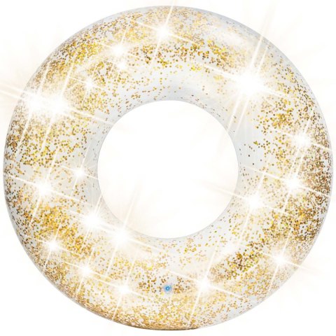 Intex Koło do pływania brokatowe INTEX 56274 różowy Intex Koło do pływania brokatowe INTEX 56274 różowy