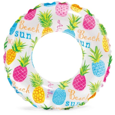 Intex Koło do pływania trzy wzory 51 cm INTEX 59230 ananas Intex Koło do pływania trzy wzory 51 cm INTEX 59230 ananas