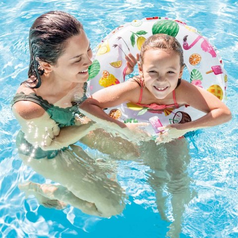 Intex Koło do pływania trzy wzory 51 cm INTEX 59230 smakołyki Intex Koło do pływania trzy wzory 51 cm INTEX 59230 smakołyki