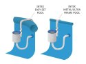 Intex Skimmer, powierzchniowy oczyszczacz wody skimer INTEX 28000