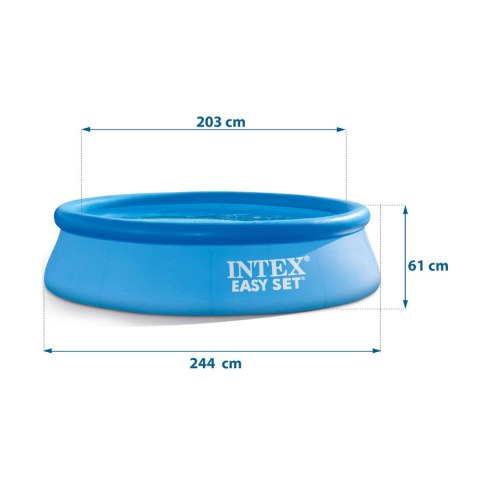 Intex Basen ogrodowy rozporowy 244 x 61 cm 16w1 INTEX 28106 Intex Basen ogrodowy rozporowy 244 x 61 cm 16w1 INTEX 28106