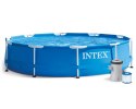 Intex Basen ogrodowy stelażowy 305 x 76 cm 15w1 INTEX 28202 + maszynka do baniek GRATIS