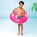Intex Kółko do pływania z uchwytami 76 cm różowe INTEX 59258