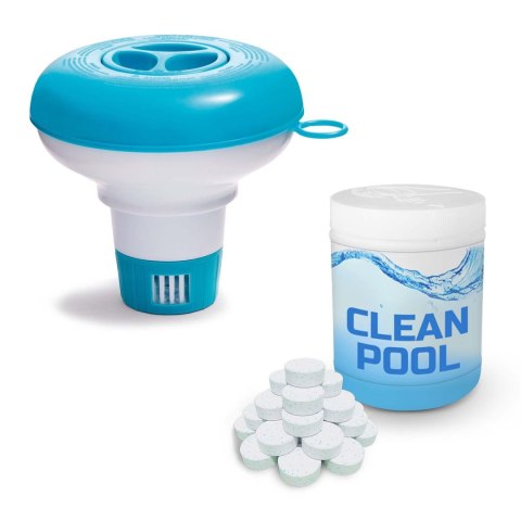 Intex Pływający dozownik do chemii + 0,5 kg tabletek multifunkcyjnych Intex Pływający dozownik do chemii + 0,5 kg tabletek multifunkcyjnych