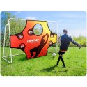 Neo-Sport Bramka do piłki nożnej 245 x 155 x 80 cm + mata celownicza Neo-Sport Bramka do piłki nożnej 245 x 155 x 80 cm + mata celownicza