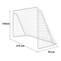 Neo-Sport Bramka piłkarska 215 x 153 cm NS-457 Neo-Sport Bramka piłkarska 215 x 153 cm NS-457