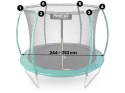 Neo-Sport Siatka wewnętrzna do trampolin 252 cm 8ft Neo-Sport Neo-Sport Siatka wewnętrzna do trampolin 252 cm 8ft Neo-Sport