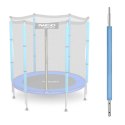 Neo-Sport Słupek dolny do trampoliny z siatką zewnętrzną 4,5 ft niebieski Neo-Sport Neo-Sport Słupek dolny do trampoliny z siatką zewnętrzną 4,5 ft niebieski Neo-Sport