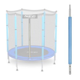 Neo-Sport Słupek dolny do trampoliny z siatką zewnętrzną 4,5 ft niebieski Neo-Sport