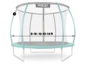 Neo-Sport Słupek górny do trampoliny typu C 8-14 ft zielony Neo-Sport Neo-Sport Słupek górny do trampoliny typu C 8-14 ft zielony Neo-Sport