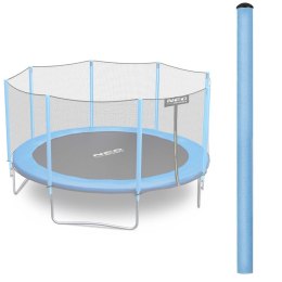Neo-Sport Słupek górny do trampoliny z siatką zewnętrzną 8-15 ft niebieski Neo-Sport