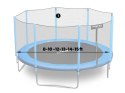 Neo-Sport Słupek górny do trampoliny z siatką zewnętrzną 8-15 ft niebieski Neo-Sport Neo-Sport Słupek górny do trampoliny z siatką zewnętrzną 8-15 ft niebieski Neo-Sport
