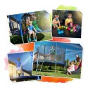 Neo-Sport Trampolina ogrodowa 15ft/465cm z siatką wewnętrzną i drabinką Neo-Sport