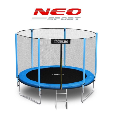 Neo-Sport Trampolina ogrodowa 6ft/183cm z siatką zewnętrzną i drabinką Neo-Sport Neo-Sport Trampolina ogrodowa 6ft/183cm z siatką zewnętrzną i drabinką Neo-Sport