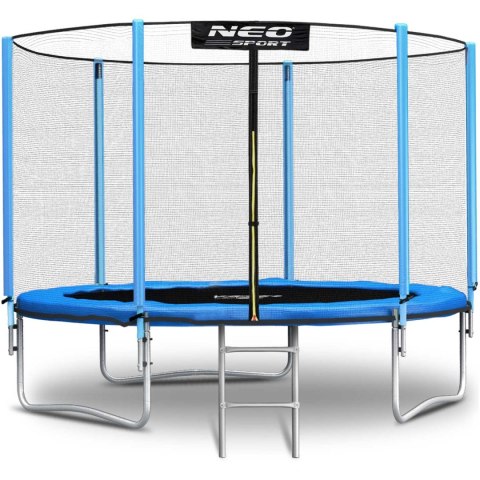 Neo-Sport Trampolina ogrodowa 6ft/183cm z siatką zewnętrzną i drabinką Neo-Sport Neo-Sport Trampolina ogrodowa 6ft/183cm z siatką zewnętrzną i drabinką Neo-Sport